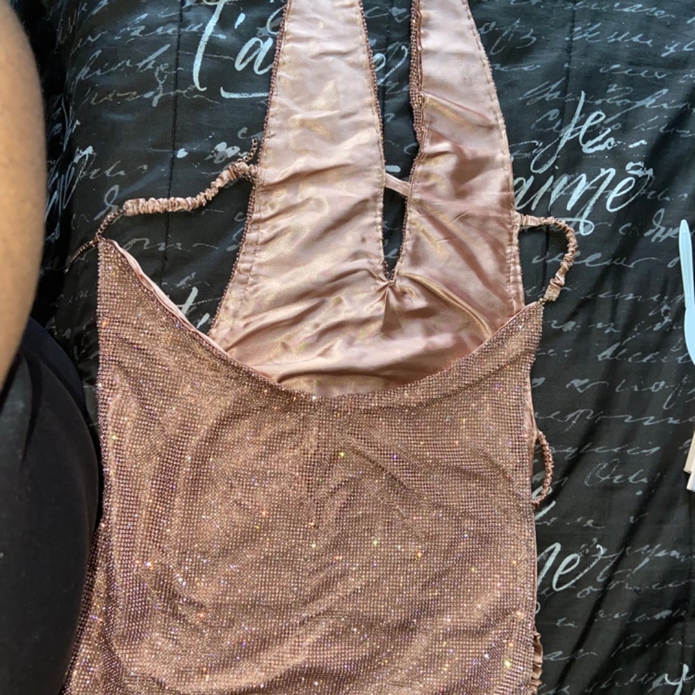Rose gold dress - Picture 3 of 4